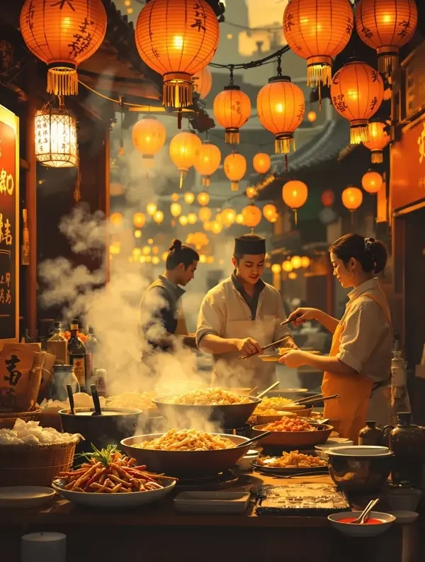舌尖上的老城 剧照海报，看片